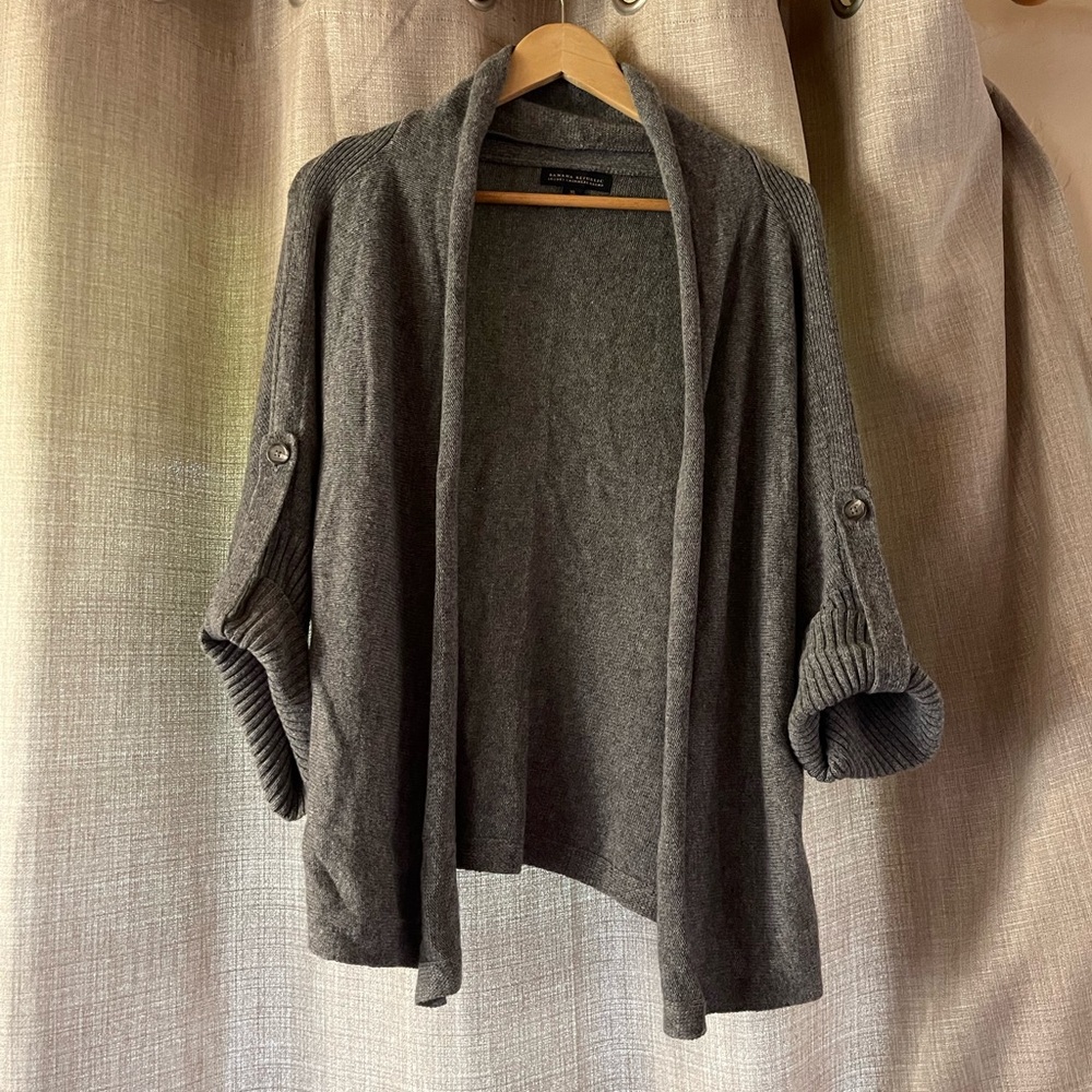 Banana Republic gray cashmere sweater XL